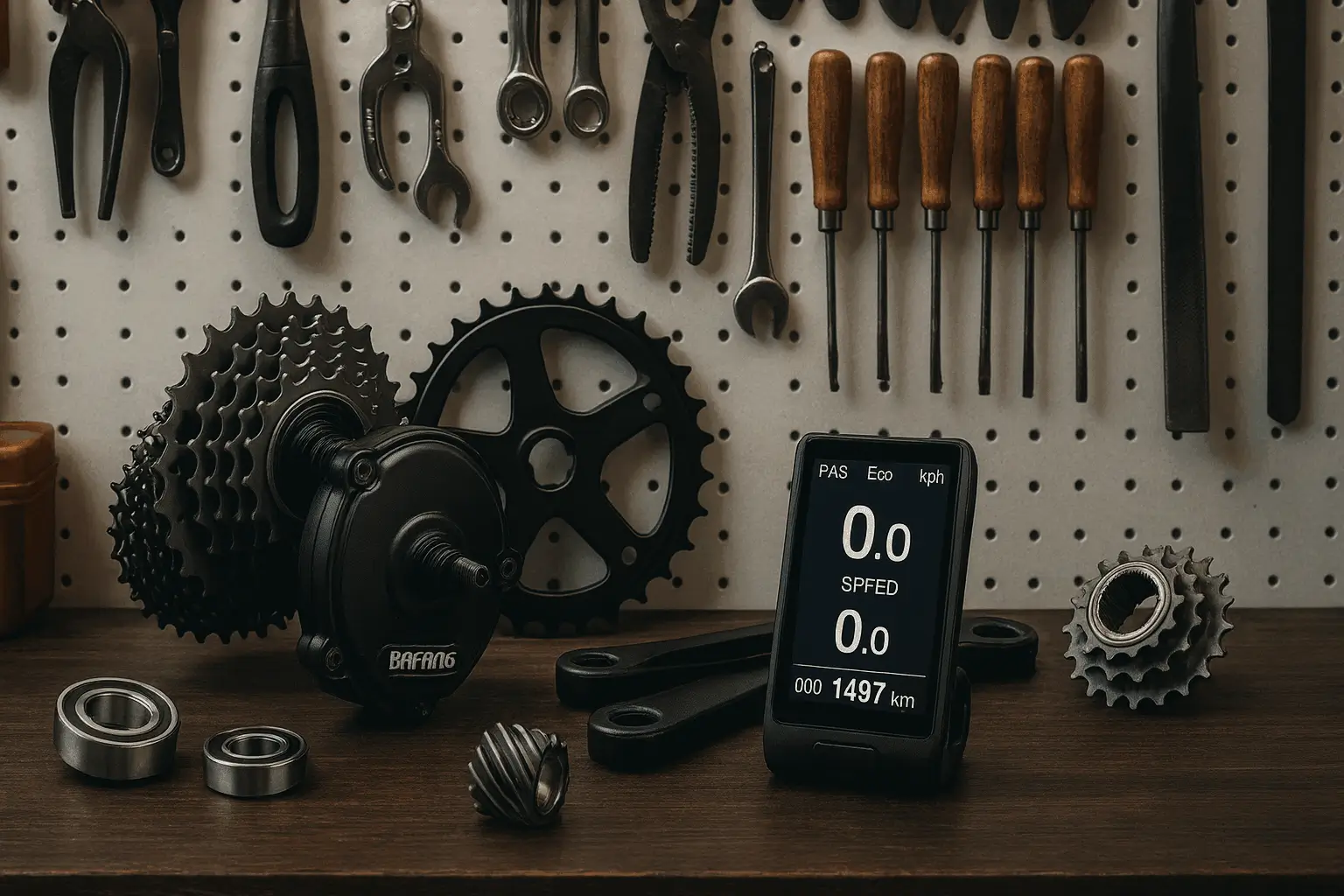 Electric bike parts and replacement parts (e-bike spares)