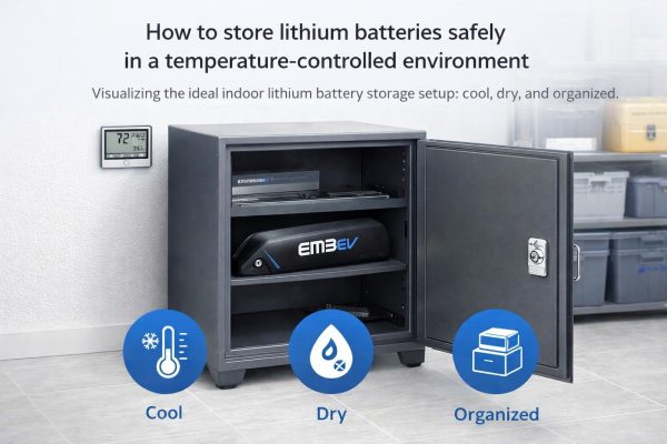 How to Store Lithium Batteries Safely: Long-Term Guide