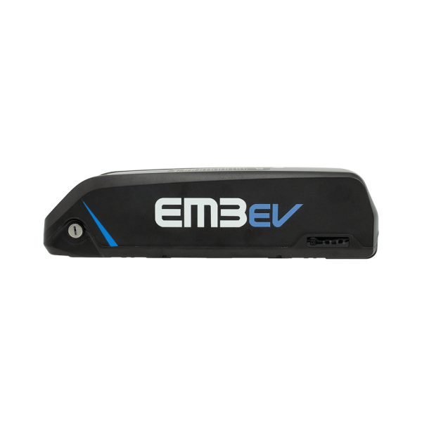 Left side view of the Super Shark 1404 52V 13.5Ah ebike battery pack