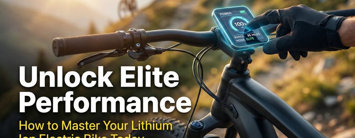Unlock Elite Performance: How to Master Your Lithium Ion Electric Bike Today