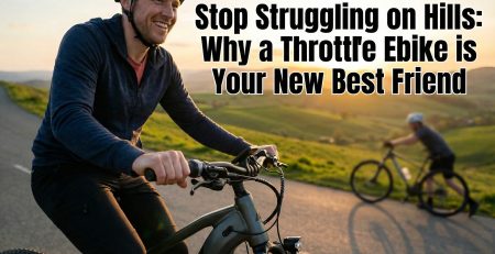 throttle ebike on hills