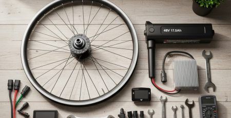 electric bicycle motor kit with battery