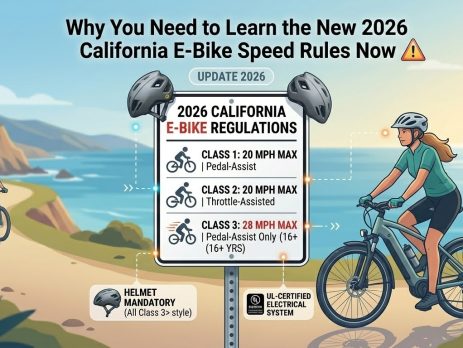 california e bike speed limit changes