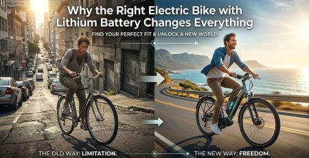 electric bike with lithium battery