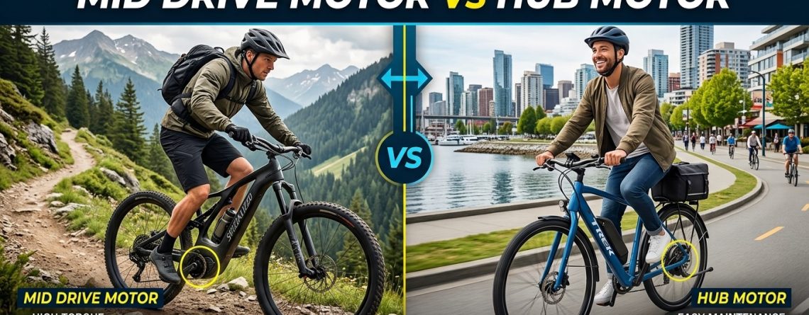 Mid Drive Motor vs Hub Motor