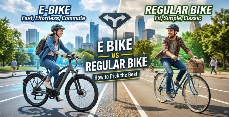 e bike vs regular bike