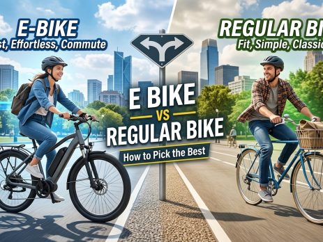 e bike vs regular bike