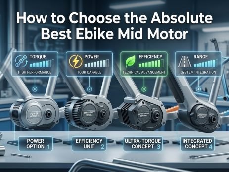 How to Choose the Absolute Best Ebike Mid Motor
