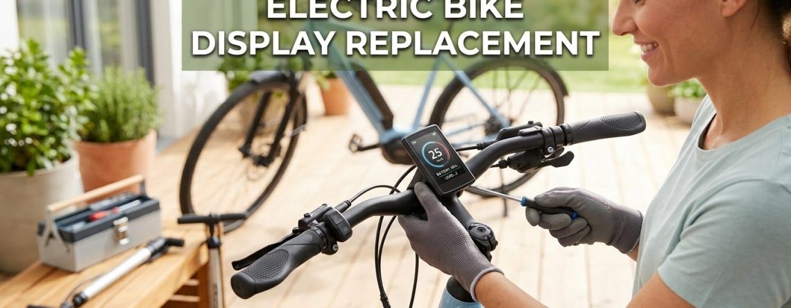 electric bike display replacement