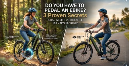 do you have to pedal an ebike