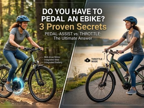 do you have to pedal an ebike
